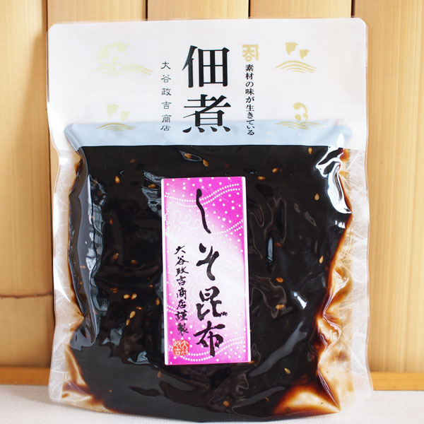 しそ昆布　170g