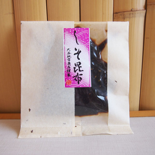 しそ昆布　50g